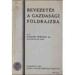 Bevezetés a gazdasági földrajzba