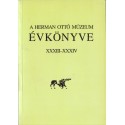 A Herman Ottó Múzeum évkönyve XXXIII-XXXIV.