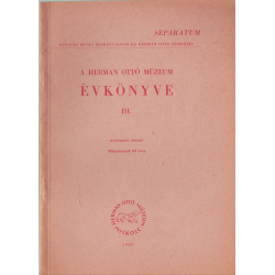 A Herman Ottó Múzeum évkönyve III.