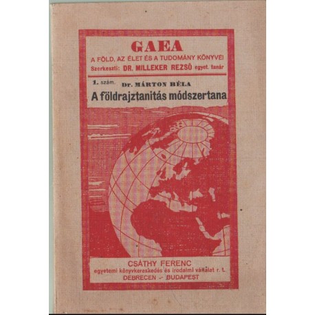 A földrajztanítás módszertana