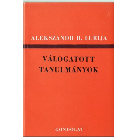 Válogatott tanulmányok