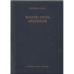 Magyar-angol kéziszótár
