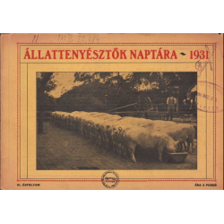 Állattenyésztők naptára 1931.