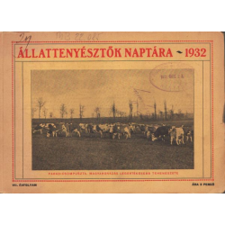 Állattenyésztők naptára 1932.
