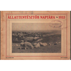 Állattenyésztők naptára 1933.
