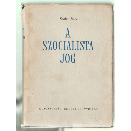 A szocialista jog