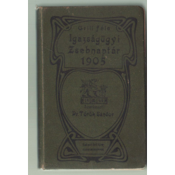 Igazságügyi zsebnaptár 1905. évre