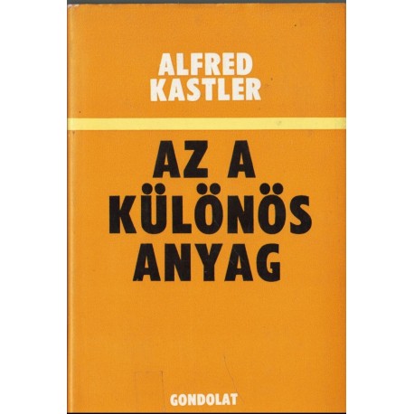 Az a különös anyag