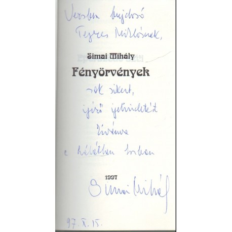 Fényörvények (dedikált)