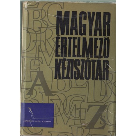 Magyar értelmező kéziszótár