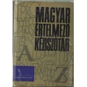 Magyar értelmező kéziszótár