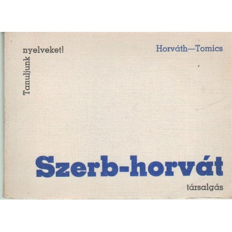 Szerb-horvát társalgási zsebkönyv