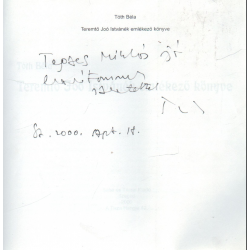 Teremtő Joó Istvánék emlékező könyve (dedikált)