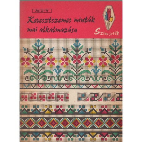 Keresztszemes minták mai alkalmazása