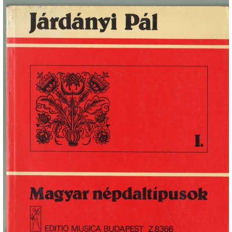 Magyar népdaltípusok I.