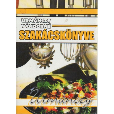 Urmánczy Nándorné szakácskönyve