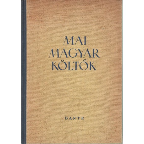 Mai magyar költők