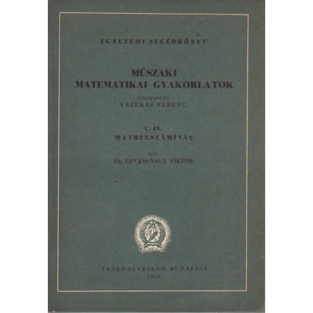 Mátrixszámítás