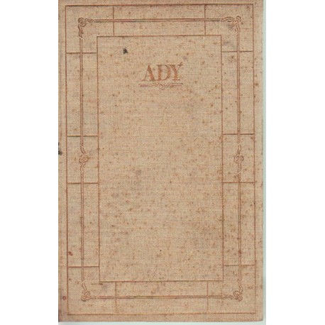 Ady Endre összes versei I-X. kötet