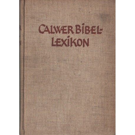 Biblisches Handwőrterbuch