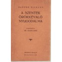 A szentek örökkévaló nyugodalma