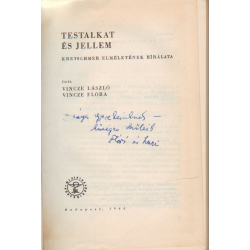 Testalkat és jellem (dedikált)