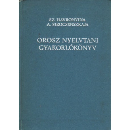 Orosz nyelvtani gyakorlókönyv