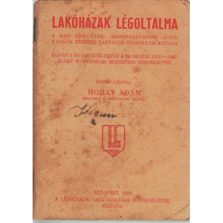 Lakóházak légoltalma