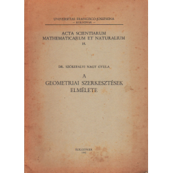 A geometriai szerkesztések elmélete