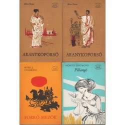 Pillangó - Aranykoporsó 1-2. kötet - Forró mezők (3 mű 4 kötetben)