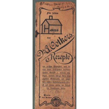 Dr. Oetker receptek németül