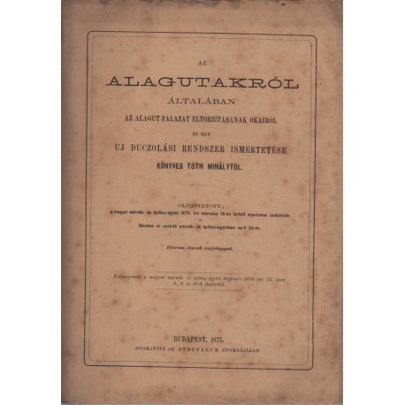 Az alagutakról általában