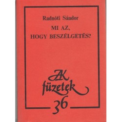 Mi az, hogy beszélgetés?