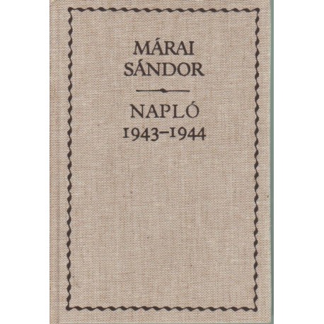 Napló 1943-1944