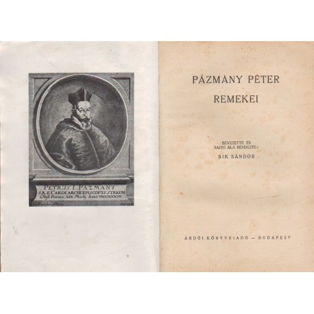 Pázmány Péter remekei