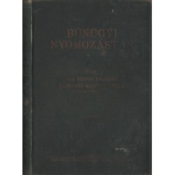 Bűnügyi nyomozástan I. kötet