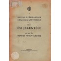A Magyar Gyáriparosok Országos Szövetsége XXVII. évi jelentése