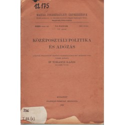 Középosztálypolitika és adózás