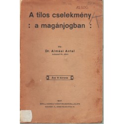 A tilos cselekmény a magánjogban