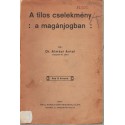 A tilos cselekmény a magánjogban