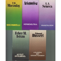 Filozófiai könyvek (5 db)