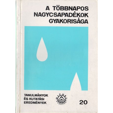 A többnapos nagycsapadékok gyakorisága