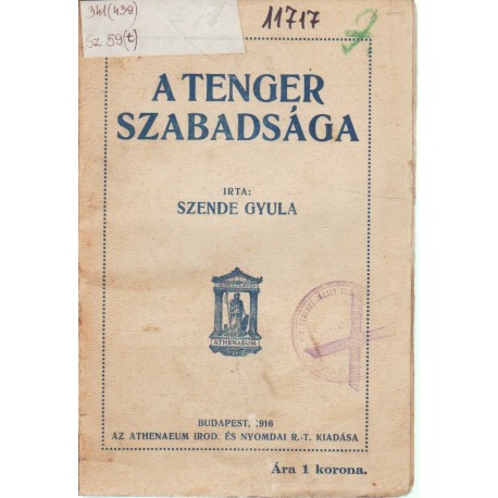 A tenger szabadsága