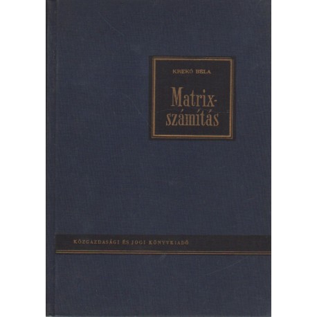 Matrixszámítás