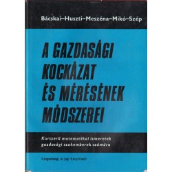 A gazdasági kockázat és mérésének módszerei