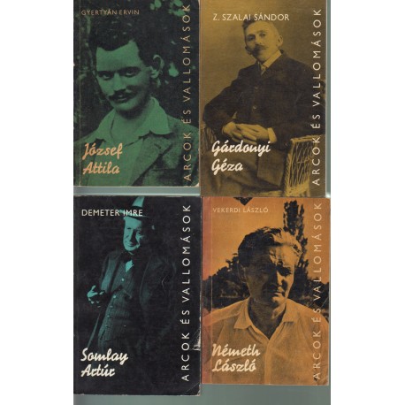 Arcok és vallomások (8 db)