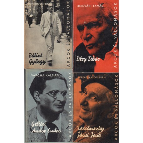 Arcok és vallomások (7 db)