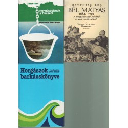 Horgász könyvek (3 db)