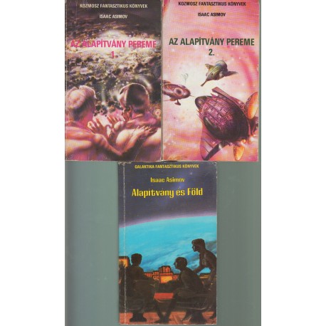 Isaac Asimov könyvei (3 db)