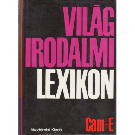 Világirodalmi lexikon kötetei: 2, 5, 6, 7, 8, 9, 10 (7 db)